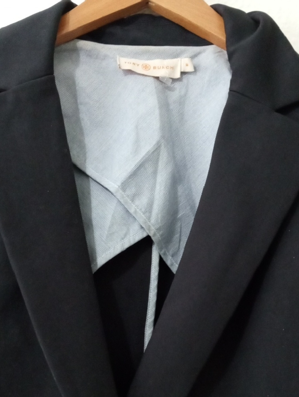 Tory Burch Black Single-Button Blazer - Picture 3 of 10